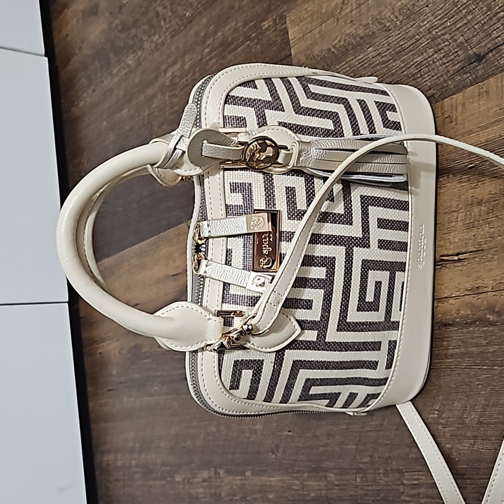 Spartina 449 Monogram Bowler Satchel
